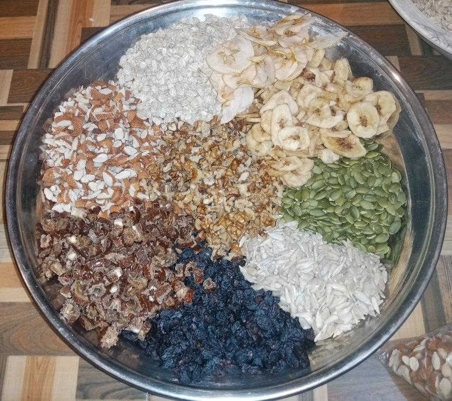 Oats with extra nuts