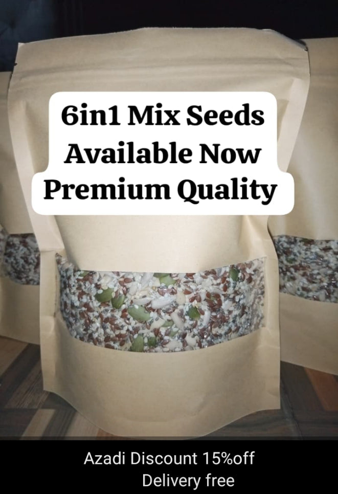 Mix Seeds 6in1 half kg pack